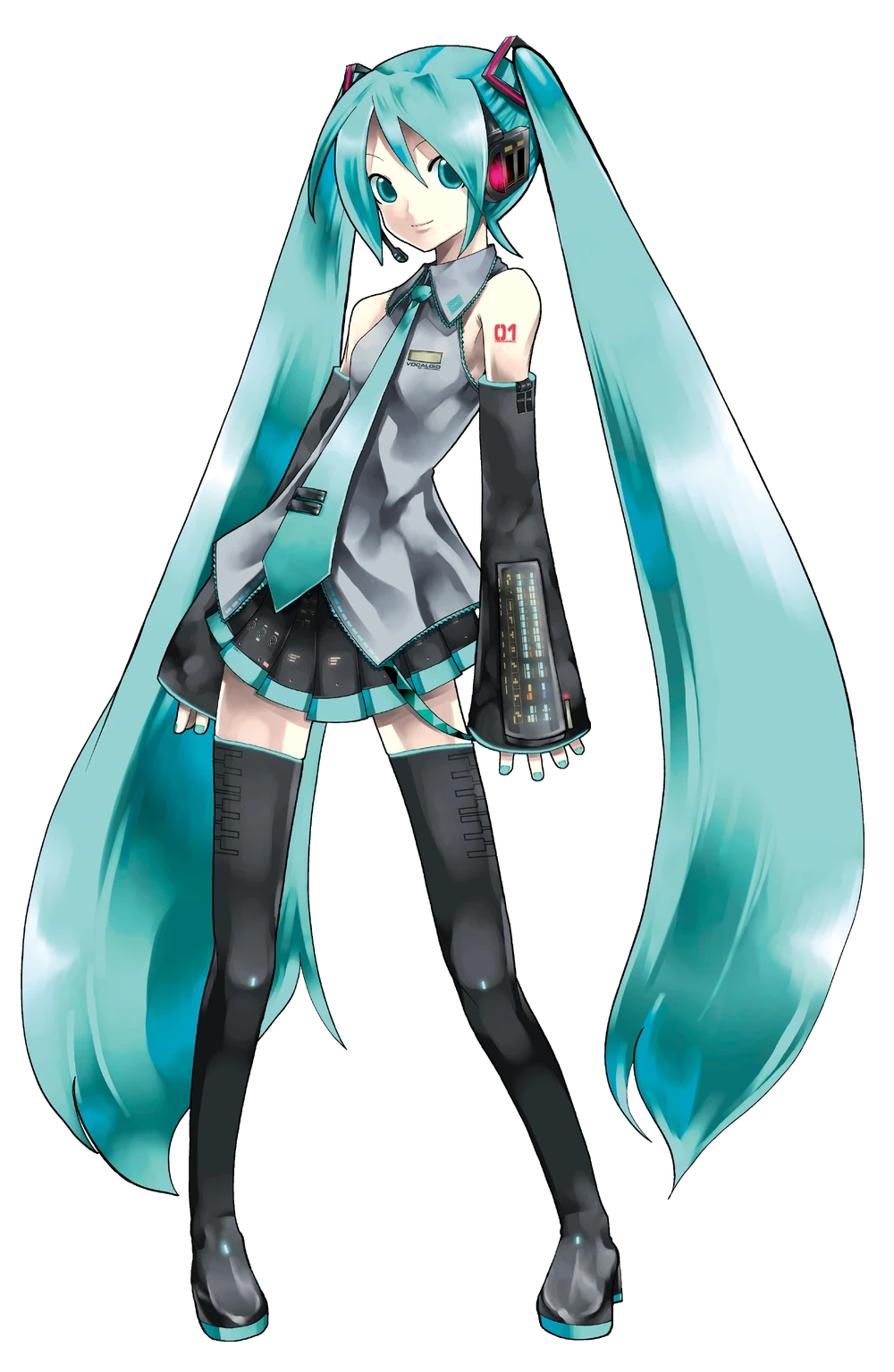 Hatsune Miku's original box art